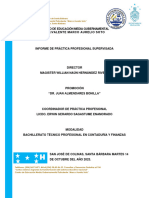 Informe de Practica Profesional Supervisado DE EDUCANDOS Y COORDINADOR11