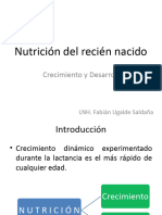 Nutrición Del Recién Nacido, Crecimiento y Desarrollo