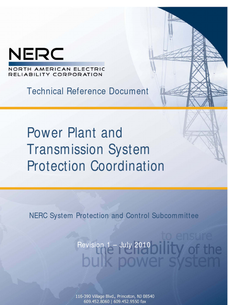 Power Plant Protection Coordination Guide | PDF | Electric Power ...