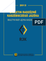 Biuletyn Rady Jezyka Kaszubskiego 2013