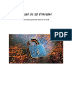 Bloc 3 - Rapport de Test D'intrusion