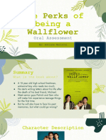 Oral Assessment (The Perks of Being A Wallflower)