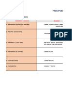 Presupuesto Cosas Saladas