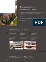 Introduccion A La Universidad Central