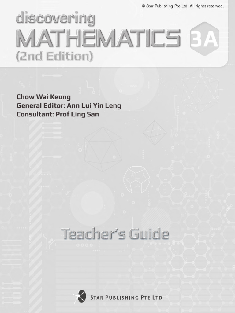 Discovering Mathematics 3A Express Teacher's Guide (Fully Worked ...
