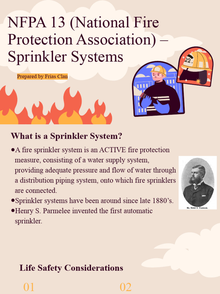 NFPA 13 Sprinkler System Overview | PDF | Fire Sprinkler System ...