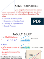 Colligative Properties