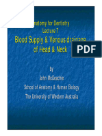 Blood Supply and Venous Drainage of Head and Neck