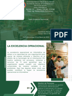 Resumen Excelencia Operacional