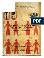 Lauro Da Escossia - As Dez Geracoes Da Familia Camboa - 1 Edicao