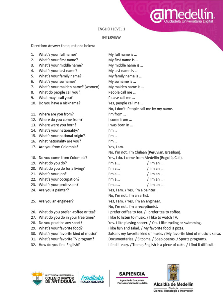 questions-for-english-level-1-pdf