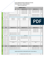 Jadwal Perkuliahan SMST 2023 B