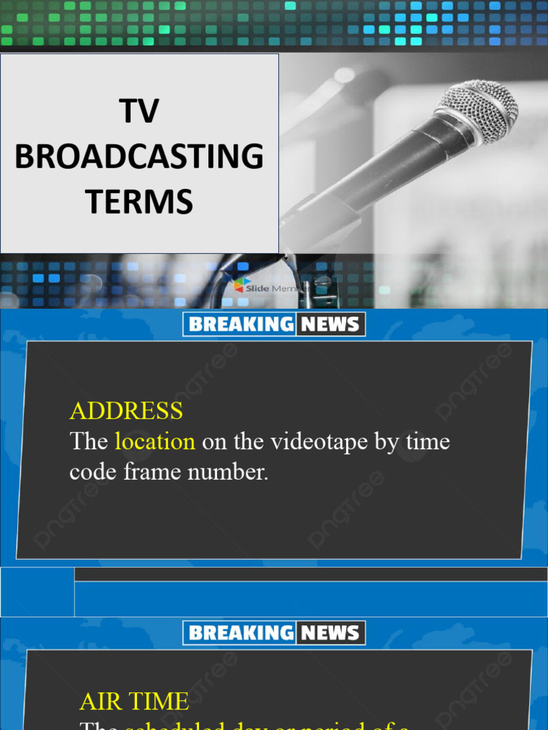 Journ 6 Week 1-History of TV Broadcasting | PDF