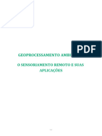 Tema 6 o Sensoriamento Remoto e Suas Aplicações