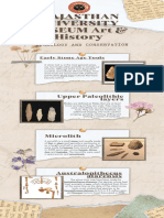 Beige Scrapbook Art and History Museum Infographic