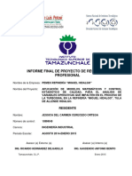 Informe Final de Proyecto de Residencia