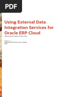 Using External Data Integration Services