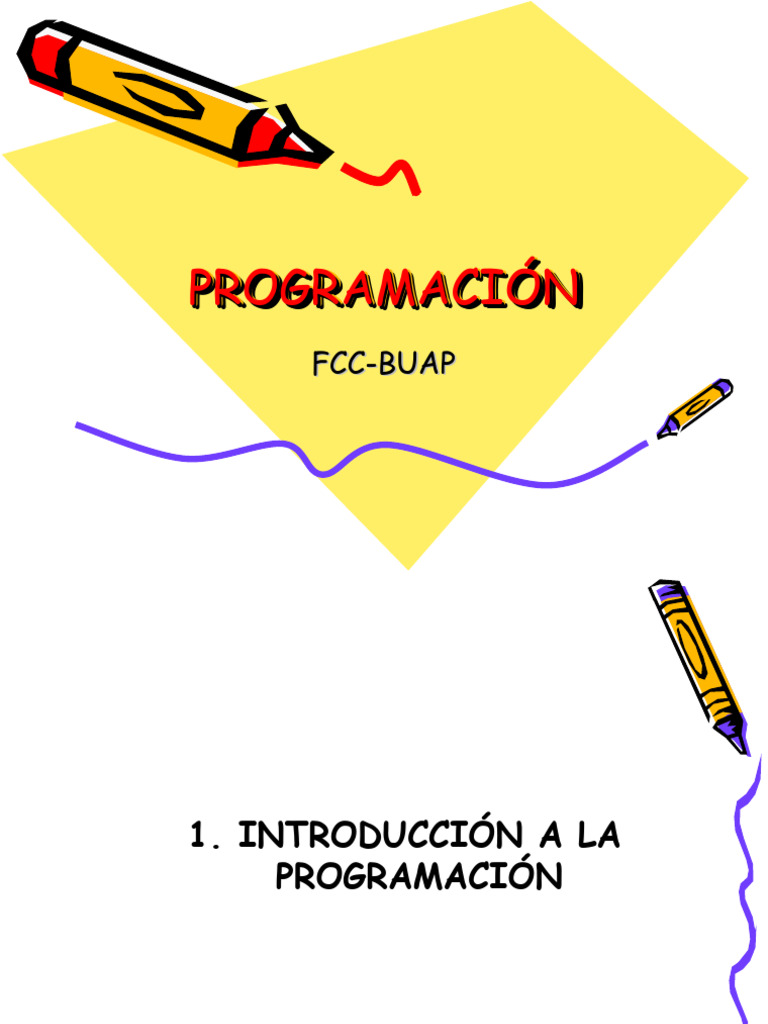 Introducción a la Programación y Algoritmos | PDF | Lenguaje de ...
