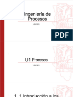 Ingeniería de Procesos U1