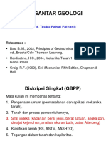 Pengantar Geologi - 2 Index Properties