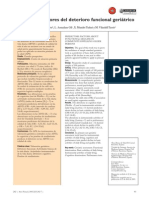 Factores Predict Ores Deterioro Funcional Geriatrico