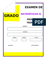 Matematicas 1ro. Tii