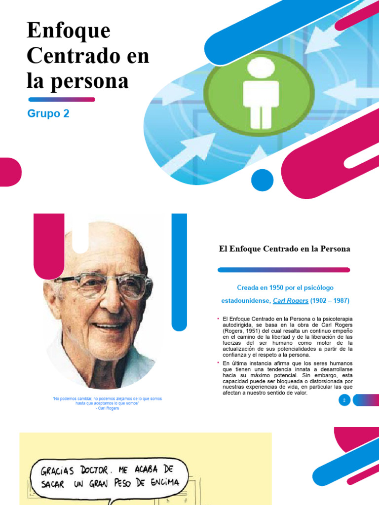 Enfoque Centrado en la Persona: Terapia y Crecimiento | PDF ...