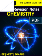 Last Minute Revision Notes Chemistry 