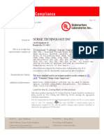 UL-Certificate of Compliance-SineTamer