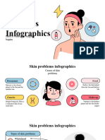 Skin Problems Infographics by Slidesgo