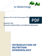 Introduction of Nutritional Epidemiology - TM1