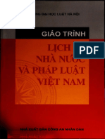 Giáo trình lịch sử nhà nước và pháp luật Việt Nam