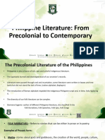Philippine Literature PREMID