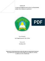 Nur Hasyim BAB I Literasi Keuangan Syariah Terhadap Life Style Santri Dipondok Pesantren Sunan Drajat Lamongan