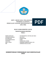 RPP (Rencana Pelaksanaan Pembelajaran) Sekolah Dasar/Madrasah Ibtidaiyah (SD/MI)