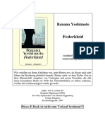 Federkleid - Yoshimoto, Banana - 0 - Diogenes Verlag AG - 9783257065794 - 7f23a7a9201c6c9025b