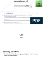 Cell Lesson 3