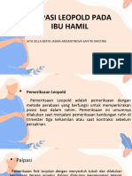 Palpasi Leopold Pada Ibu Hamil