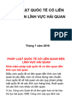 Pháp Luật Quốc Tế Có Liên Quan Đến Lĩnh Vực Hải Quan