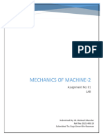 Mechanics of Machine