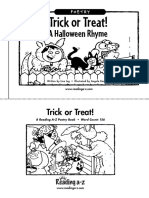 Trick or Treat 33 A Halloween Rhyme
