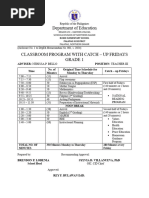 Classroom Program With Catchup Friday