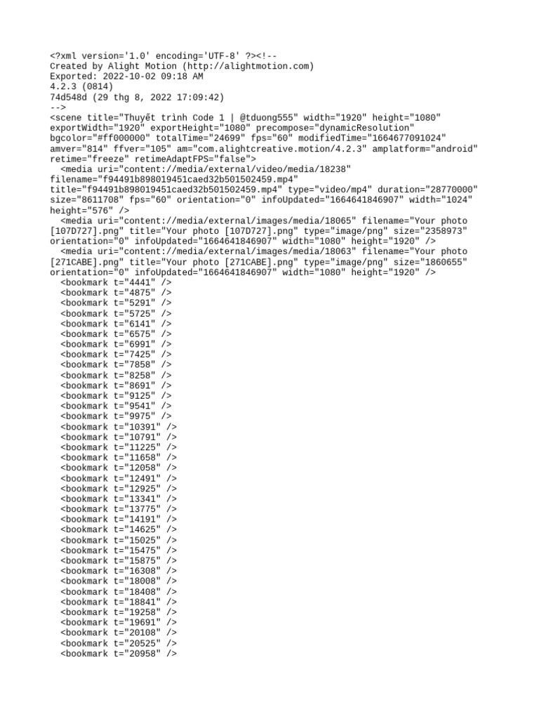 Code Presentation Scene Overview | PDF | Computers
