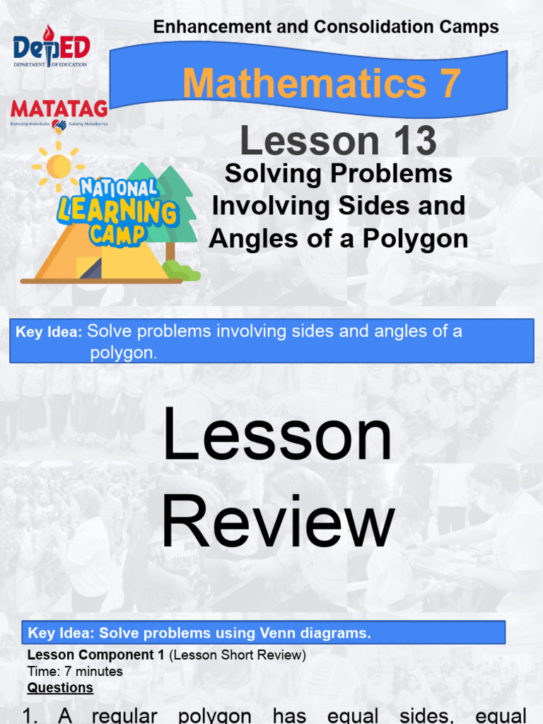 Polygon Angles and Sides Explained | PDF | Teaching Methods & Materials