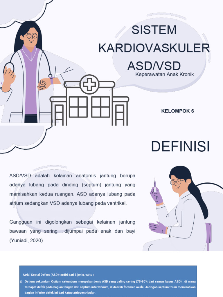Definisi dan Penanganan ASD/VSD pada Anak | PDF
