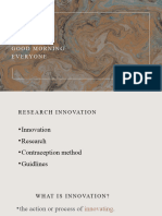 Research Innovation