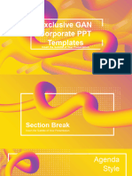 Abstract Gradients Waves PowerPoint