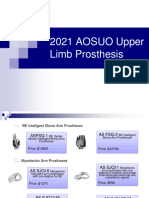 2022 AOSUO Upper Limb Prosthesis