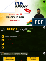 Planning in India - Class Notes - (Shaurya Fastrack)