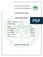 Free TP - I5-FST-A5-Food Processing II